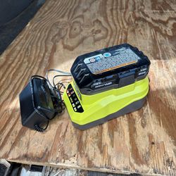 Ryobi 18V Battery and Charger Set