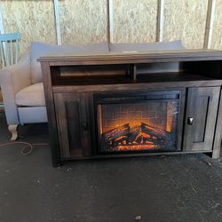 New Fireplace Heat 400 Square Feet Remote Control 