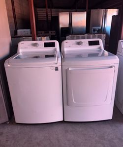 LG Washer And Electric Dryer Matching Set