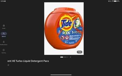 Tide pods brand new