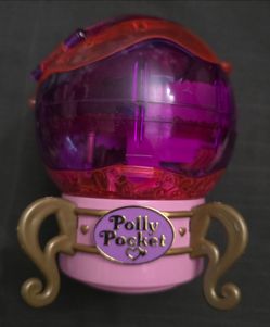Polly Pocket Crystal Ball Compact Playset 1995 Bluebird