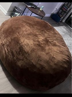 7FT Bean Bag Chair for Adults, beanbag Chair with Filler, Memory Foam, Cozy Floor Chair, Living Room Be