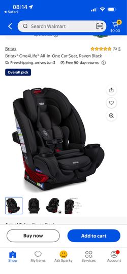 Britax® One4Life® All-in-One Car Seat, Raven Black