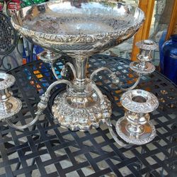 Heavy Silverplated Holder