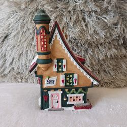 Department 56 Heritage Village North Pole Series "ELFIN SNOW CONE WORKS" #56332