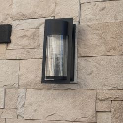 Modern Black Outdoor LED Wall Lights - Maxim Rondo (13 Available)