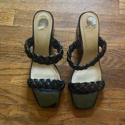 black heels women size 9