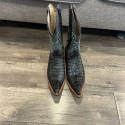 Águila Real Cowboy Boots Cocodrilo Size 10 Men