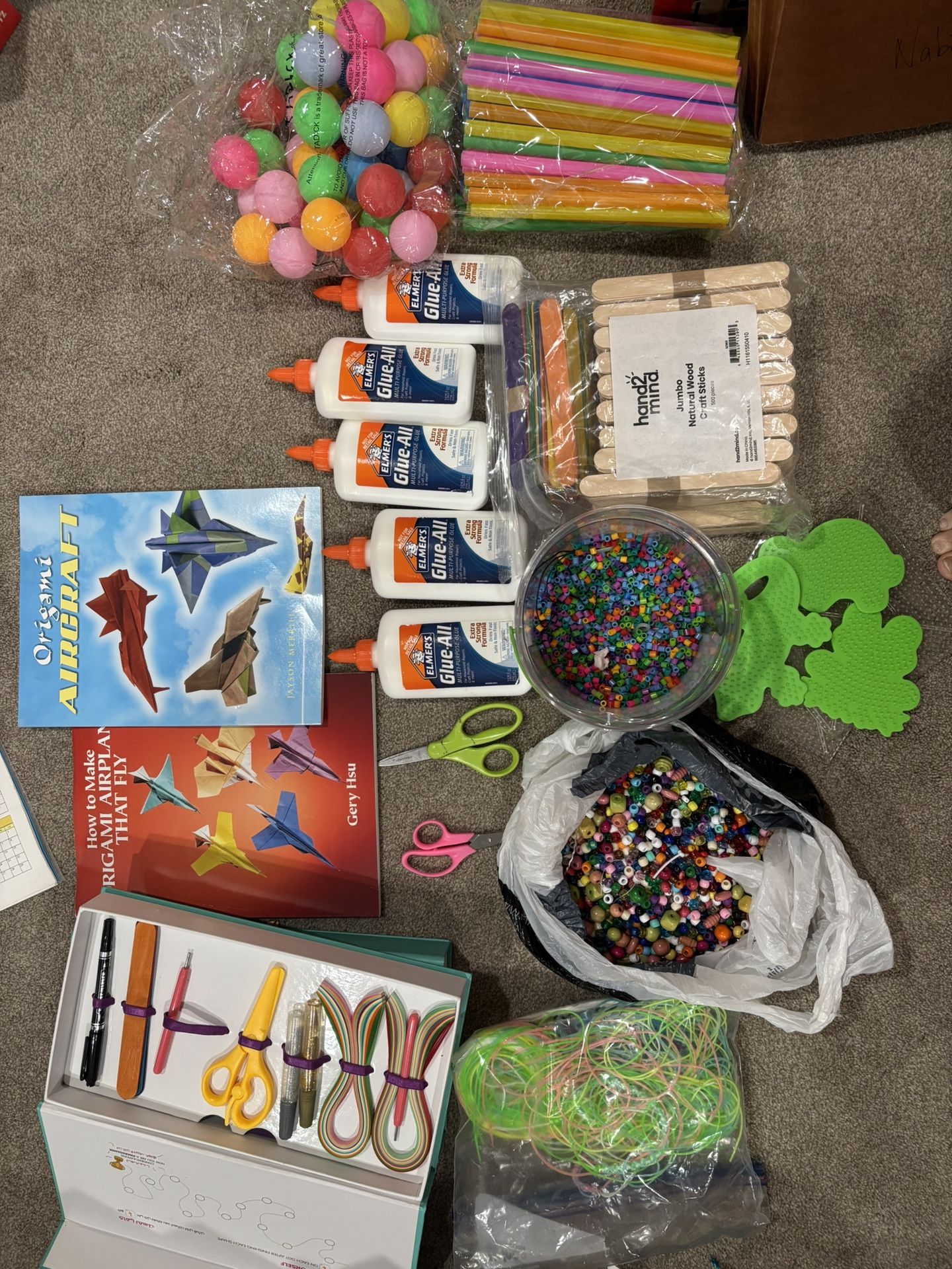 Collection of kids crafts 