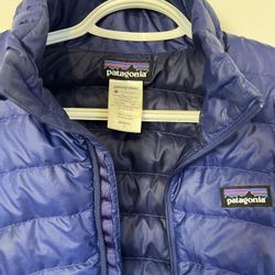Women’s Patagonia Blue Quilted Jacket  Size S