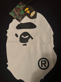 BAPE A Bathing Ape Black Graphic T-Shirt