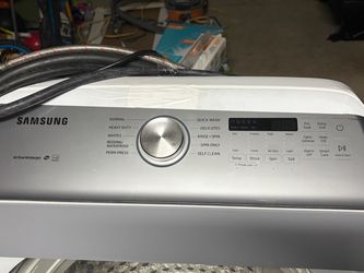 Samsung 5.0 cu. ft. High-Efficiency Top Load Washer with Active WaterJet (White)