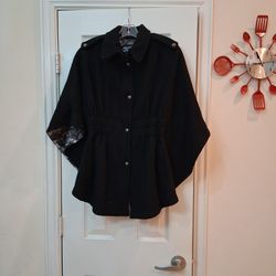 Vintage Guess Cape Coat