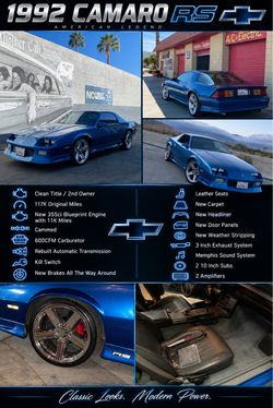 1992 Camaro Rs