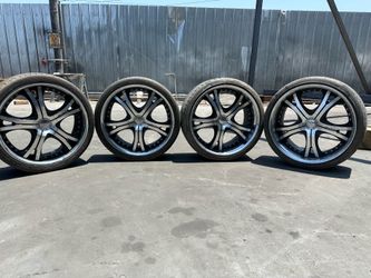 Tires with rims