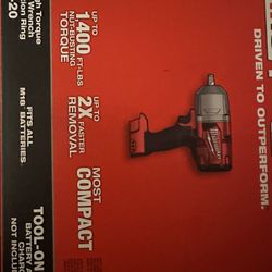 Milwaukee 1/2" High Torque impact Wrench w/ Friction Ring