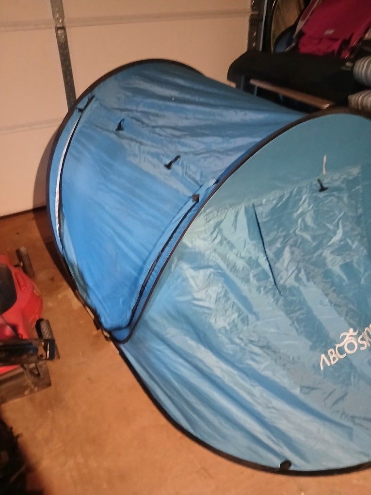 Tent With New Sleeping Bag