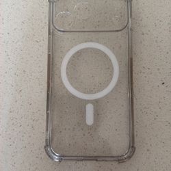 I Phone Clear Sparkling Case 