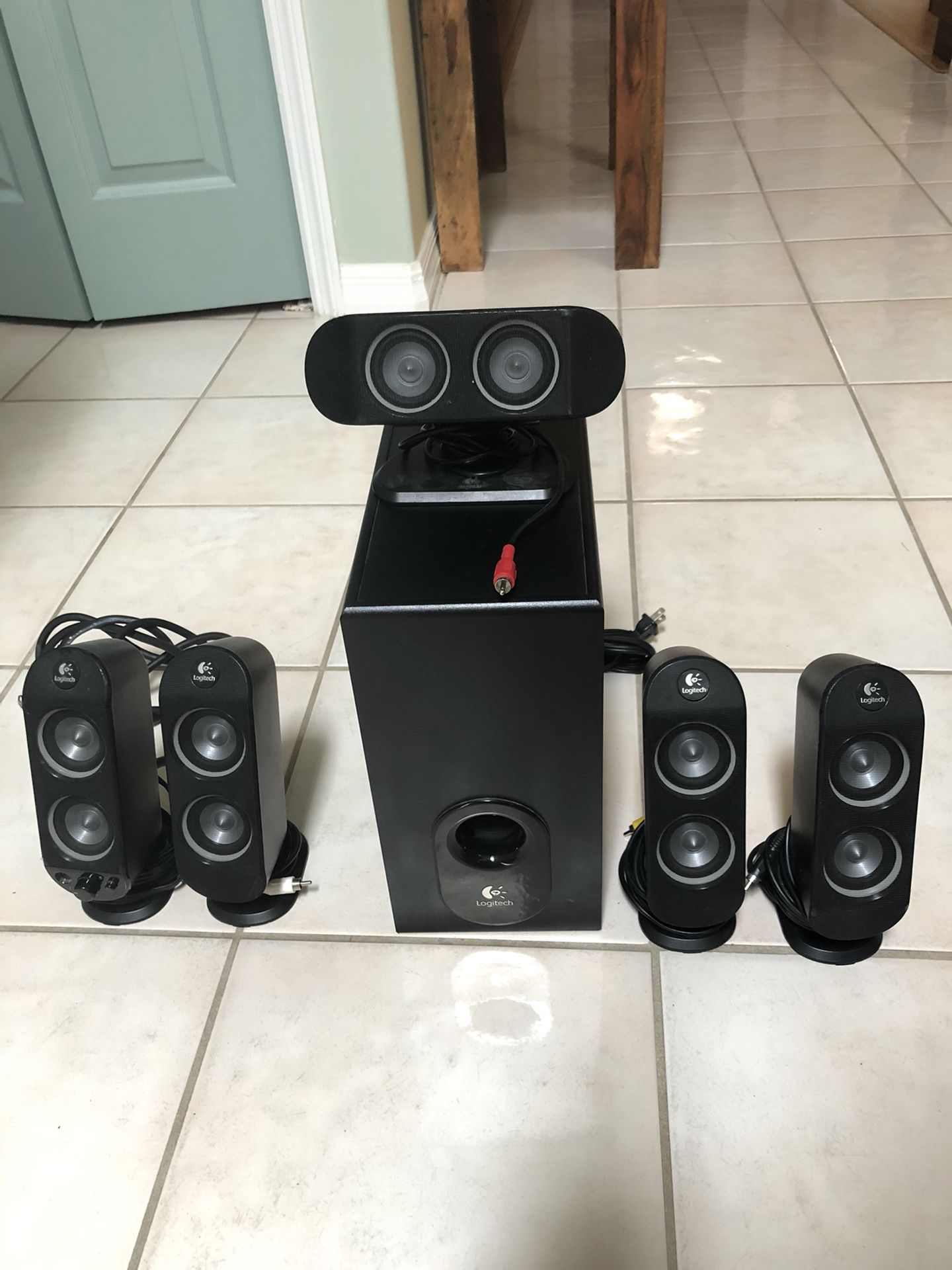 Logitech x530 computer speakers