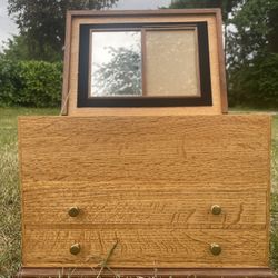 Solid Oak Jewelry Box – $150 OBO