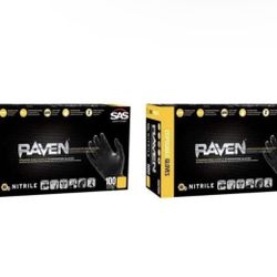 New Boxes Of Nitrile Gloves Black