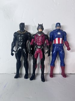 These are Marvel Avengers Titan Hero Series action figures from Hasbro. 