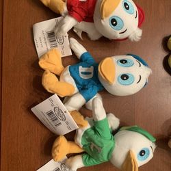 Disney Huey Dewey And Louie Mini Bean Bags