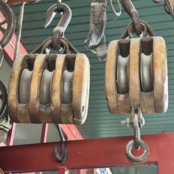 antique Pulleys
