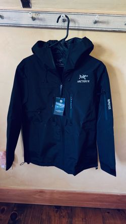 Arc'teryx GORE-TEX Hooded Jacket Black Mens Medium