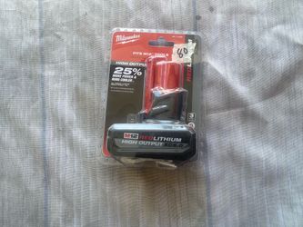 Milwaukee 12v 5.0 battery