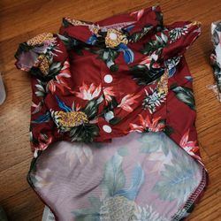 Hawaiian Dog Shirt
