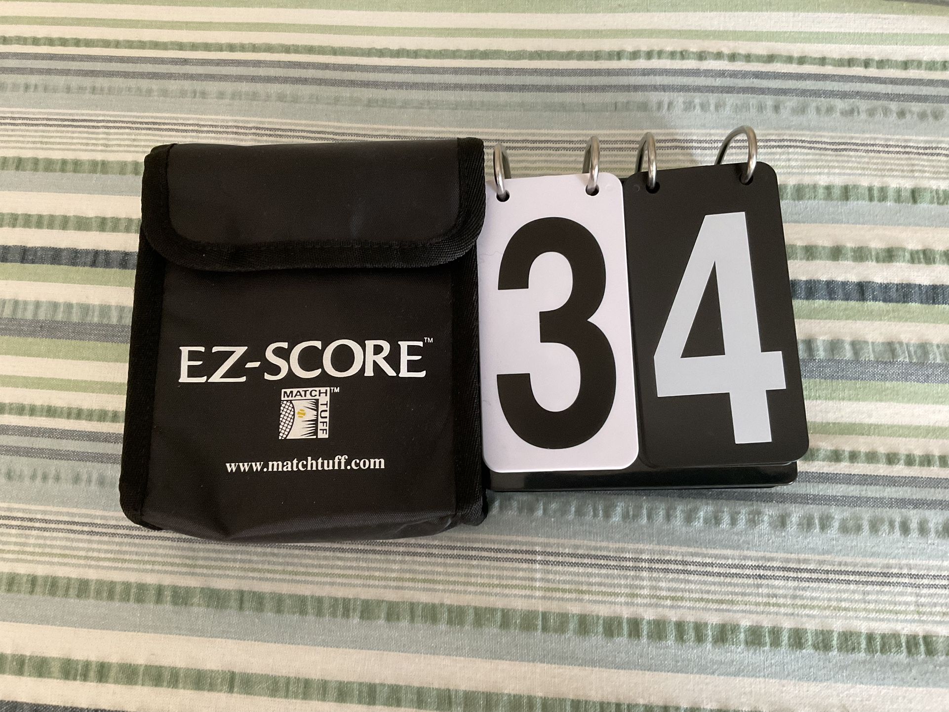 Match Tuff EZ-Score portable Score Keeper TENNIS