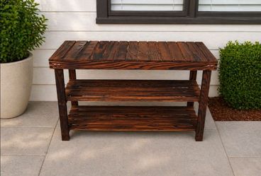 Shoe shelf (27"L x11"D x18" H)