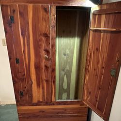 Cedar Wardrobe Armoire 