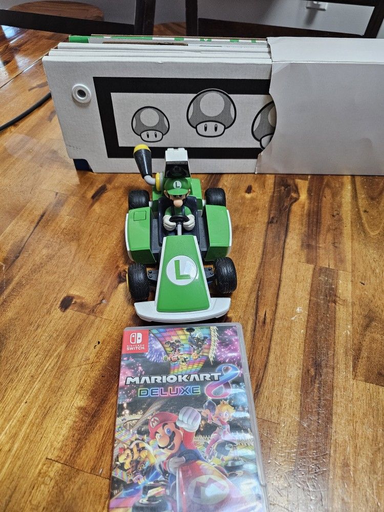 Mariokart Deluxe Luigi