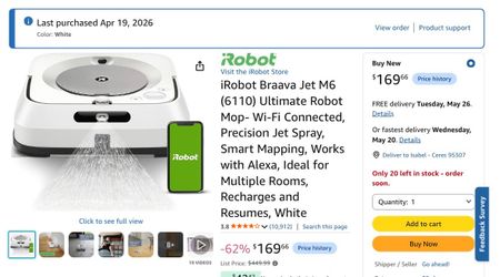 iRobot braava jet6 mop accessories