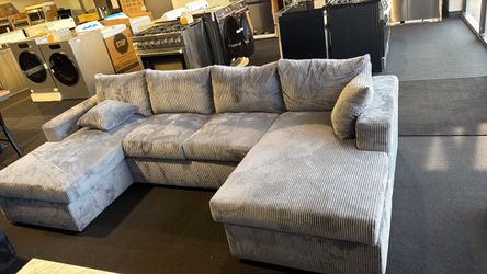 Grey sectional - new and in stock