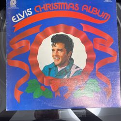 Vintage Elvis Christmas album. 