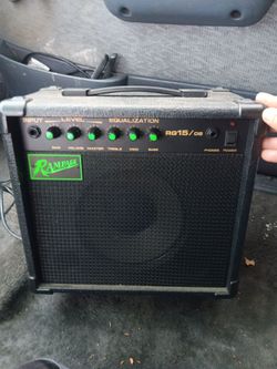 Guitar amp not working