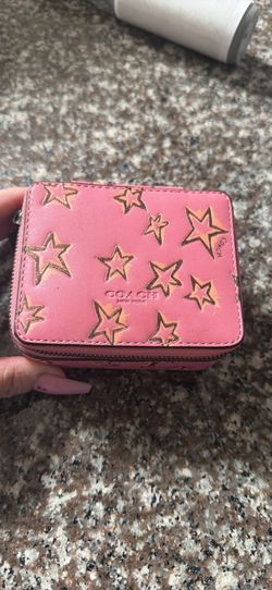 Like new coach travel jewelry box