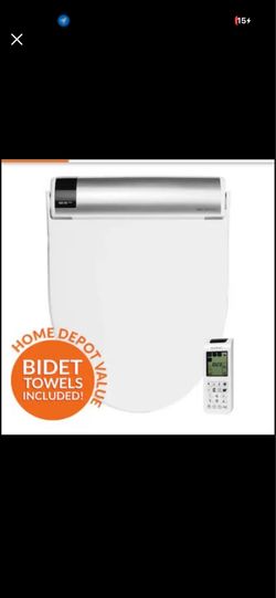 BIO BIDET Bliss BB-2000 Electric Bidet Seat White Elongated Bidet Seat (white)