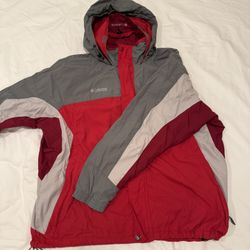 Vintage Colombia Sportswear Windbreaker/rain Jacket 