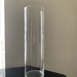 Búcaro De Cristal Grueso 20”
