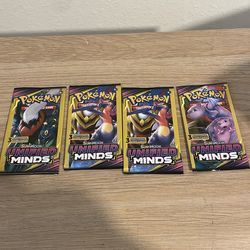 Pokemon Unified minds 3 Card Pack