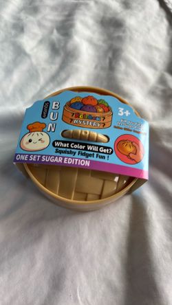 Mystery Squishy Fidget Bun – Sugar Edition (Great for Stress Relief)