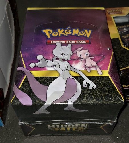Pokemon Hidden Fates Pin Collection x8 Sealed Case New