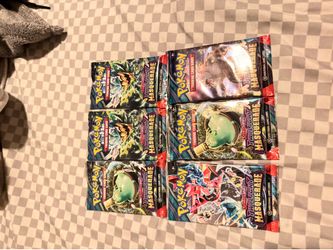 6 packs Pokemon scarlet &violet Twilight Masquerade .