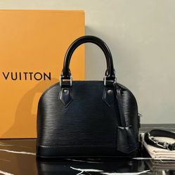Authentic LV Alma BB In Epi Leather
