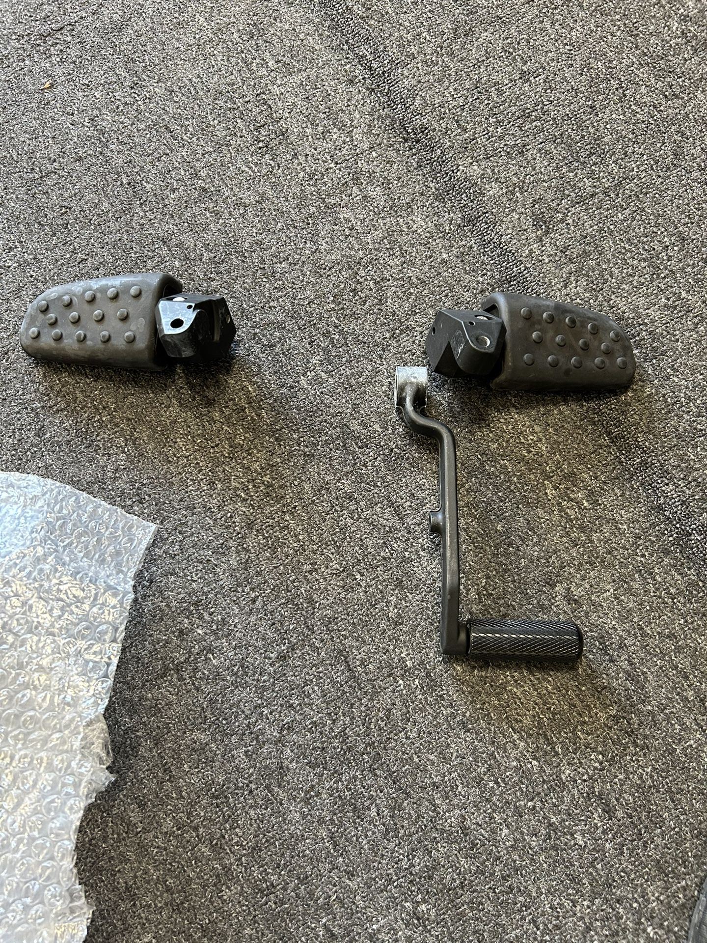 BMW Motorcycle Foot pegs And Shifter