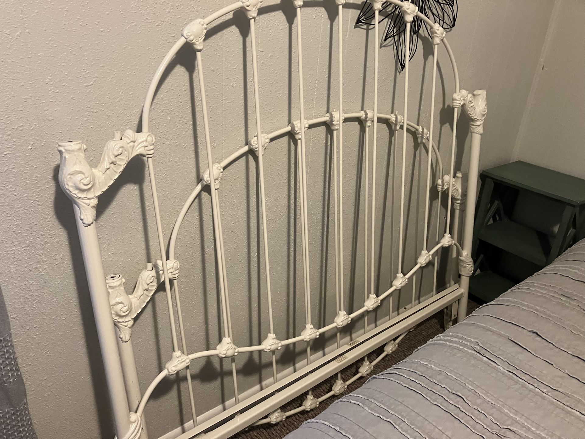 Antique Headboard and Foot rail Only.